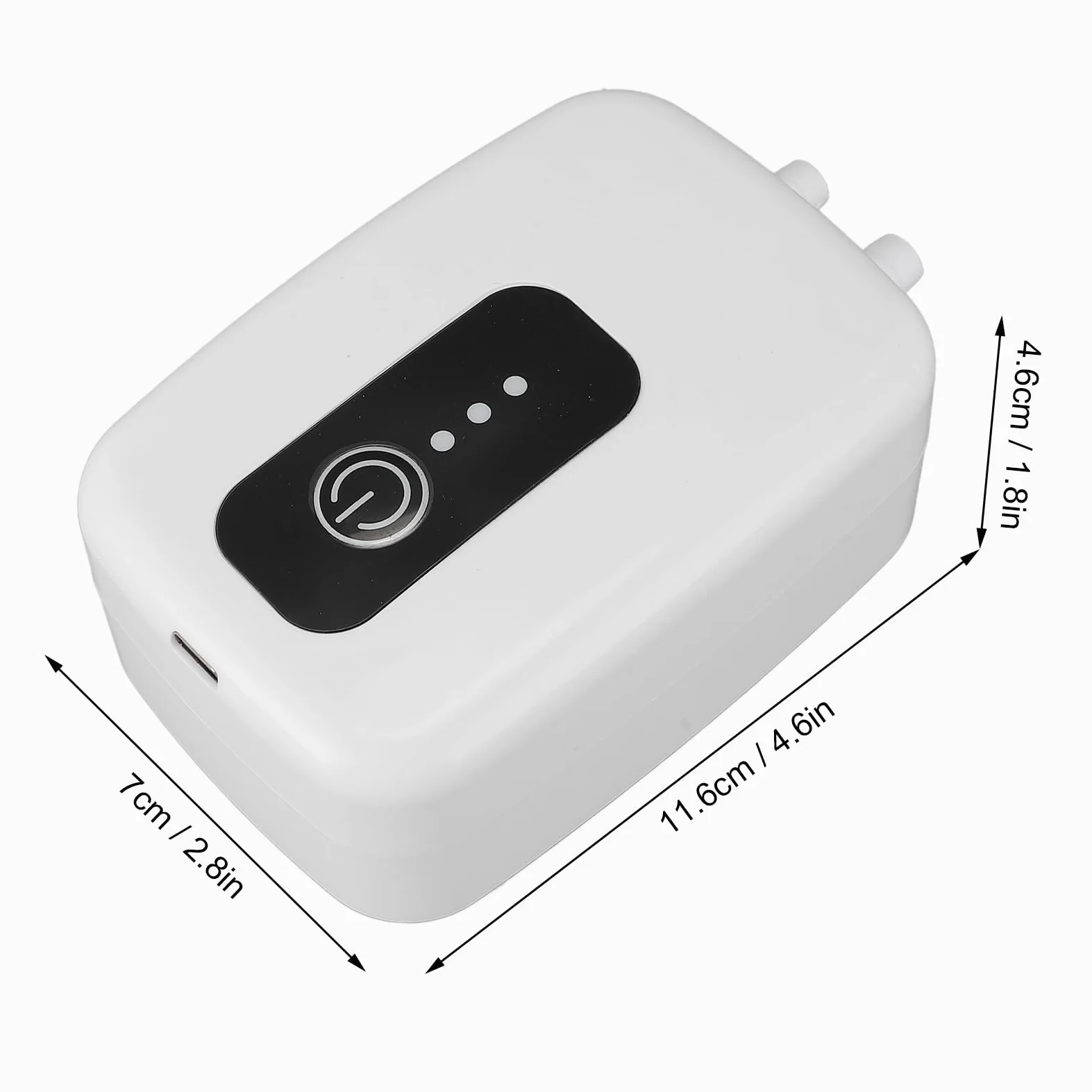 SIXRUN Pompa Elettrica per Vino, Pompa per Dispenser di Vino Portatile, Apertura Facile Erogazione Senza Sforzo, Materiale ABS Varie Opzioni di Bevande Design Compatto (Tipo di tubo da 1 m di
