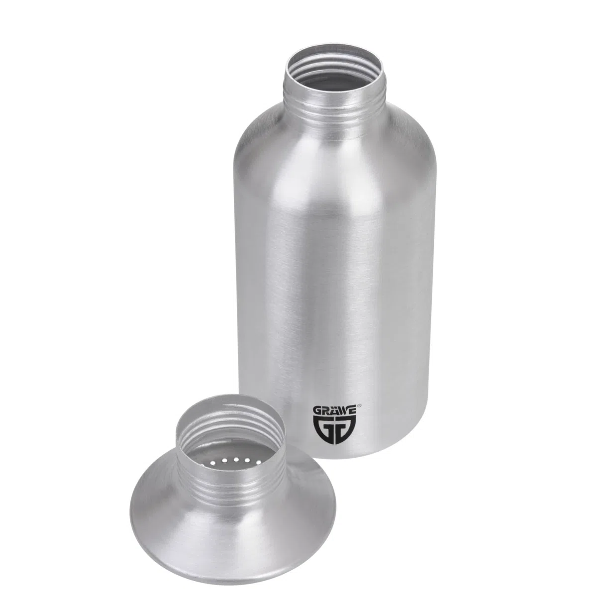 GRÄWE Set di 2 spargere patatine fritte in alluminio, saliera e spargispezie