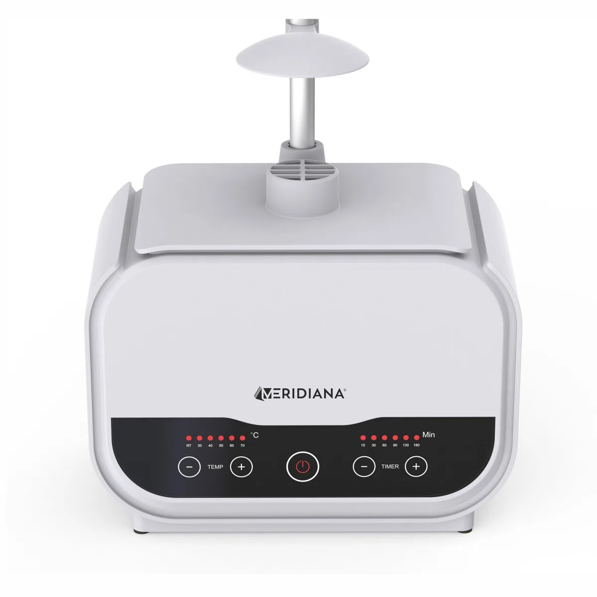 Meridiana Manichino per Stirare e Asciugare Camicie, Stiratore verticale Timer 180 min, Asta Telescopica in Alluminio, Asciuga e Stira camicie Automatico 1200 W, Ferro da stiro verticale