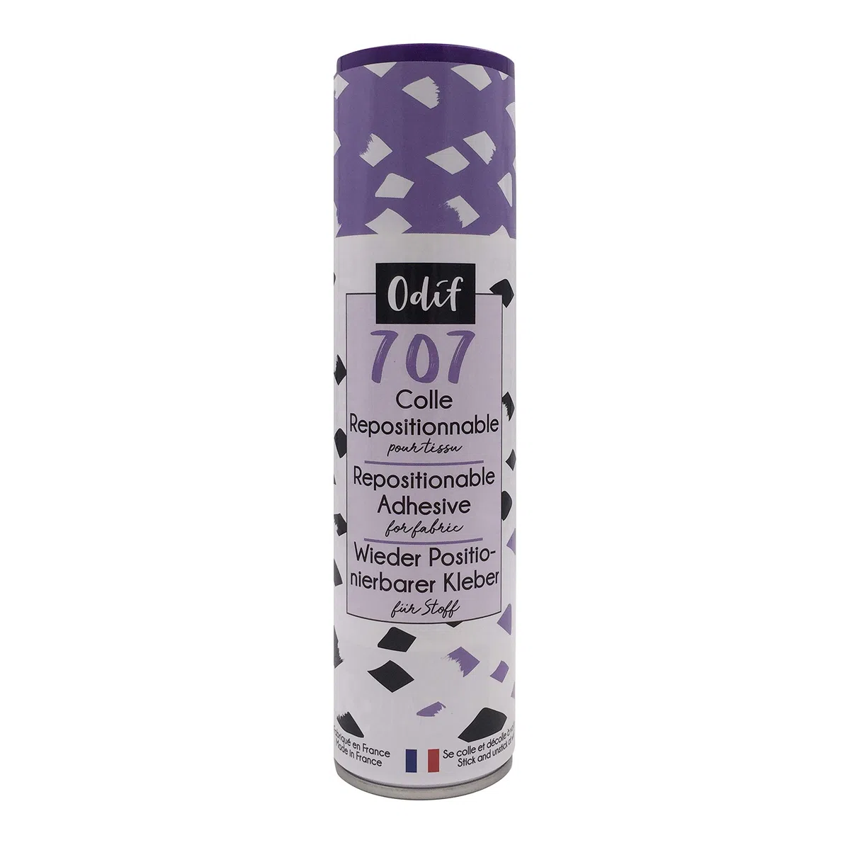 Odif 707 - Colla riposizionabile per tessuti in spray, 250 ml