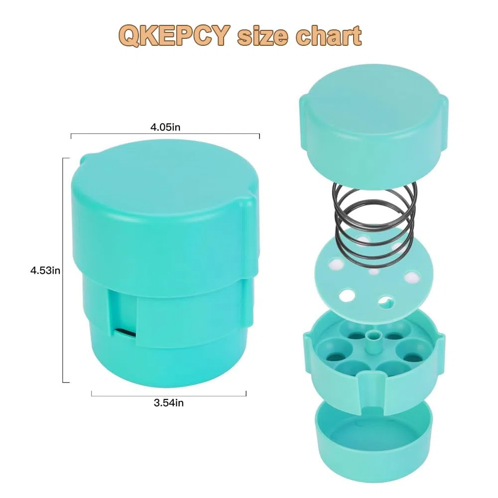 Snocciolatore Ciliegie a Stantuffo con 6 Fori Singoli Portatile in Plastica Alimentare Completamente Smontabile Utensile da Cucina per Preparare Marmellata di Ciliegie