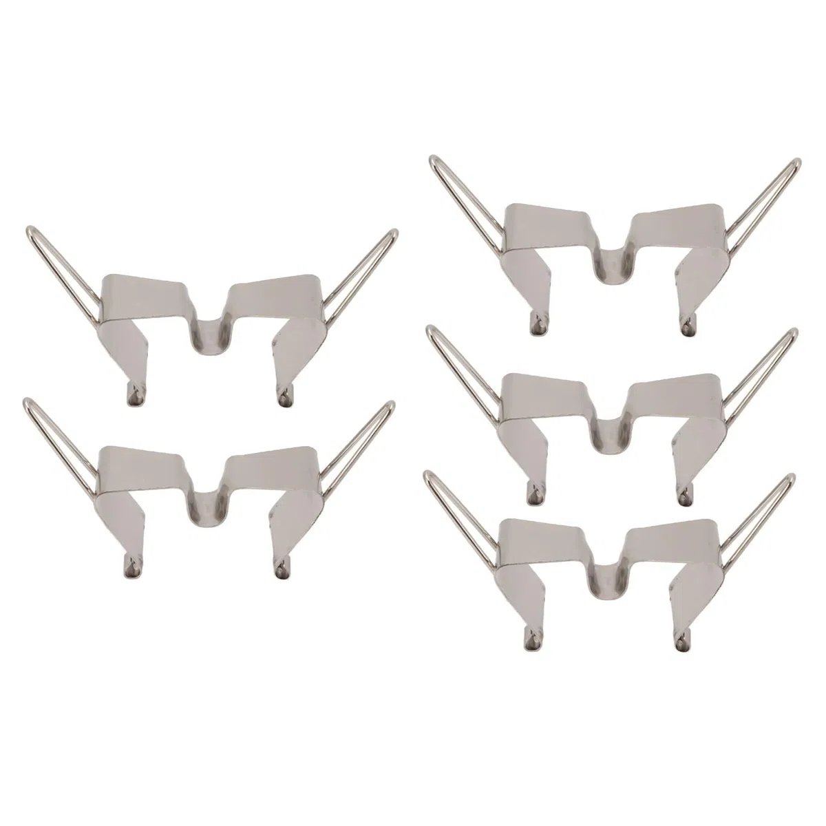 Clip per Tela Bagnata, 5 Pezzi Clip di Protezione per Pittura a Olio Clip di Separazione per Telaio per Pittura a Olio in Acciaio Inossidabile per Evitare L'attrito