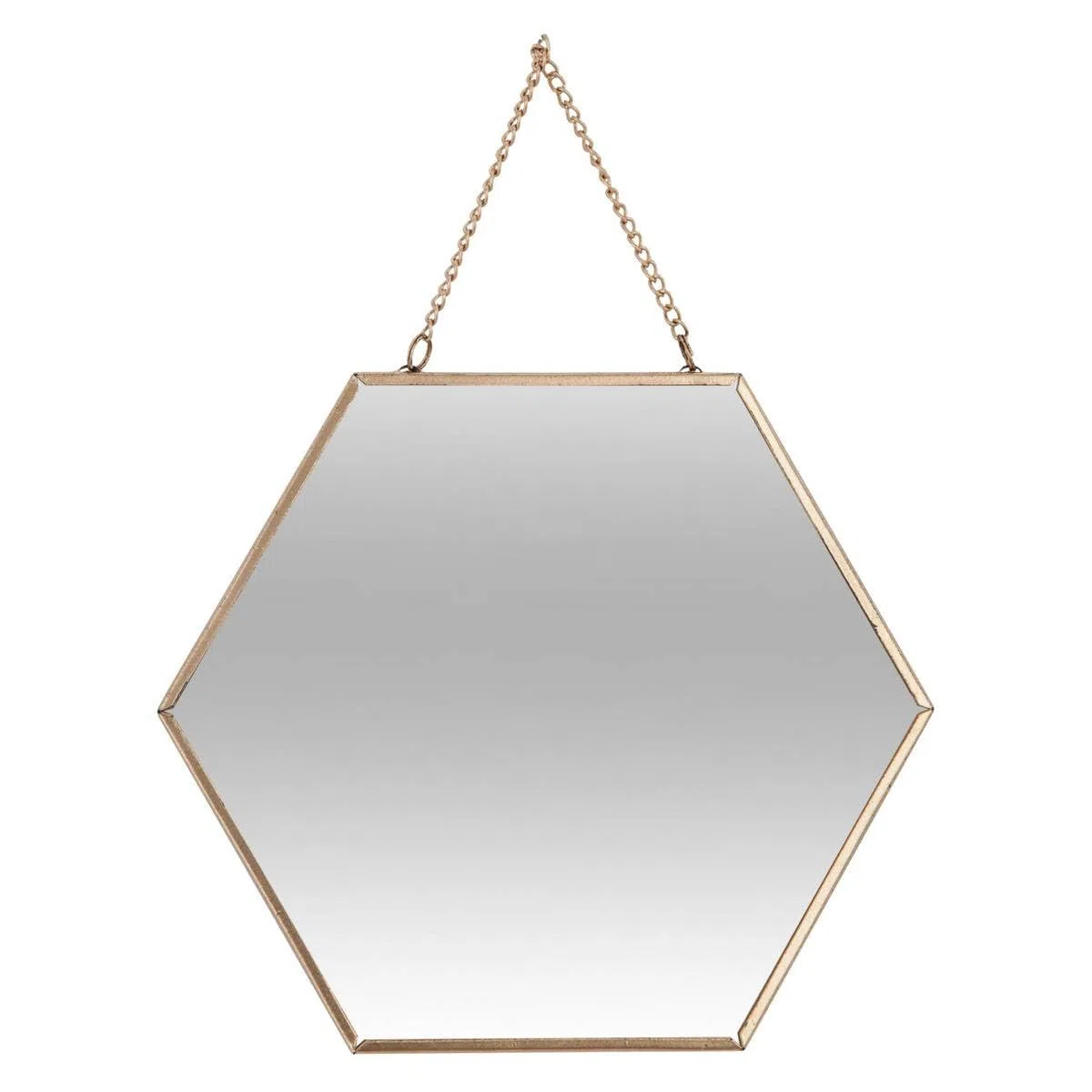 ATMOSPHERA CREATEUR D'INTERIEUR - Set di 3 specchi Dorati l20 25 30cm