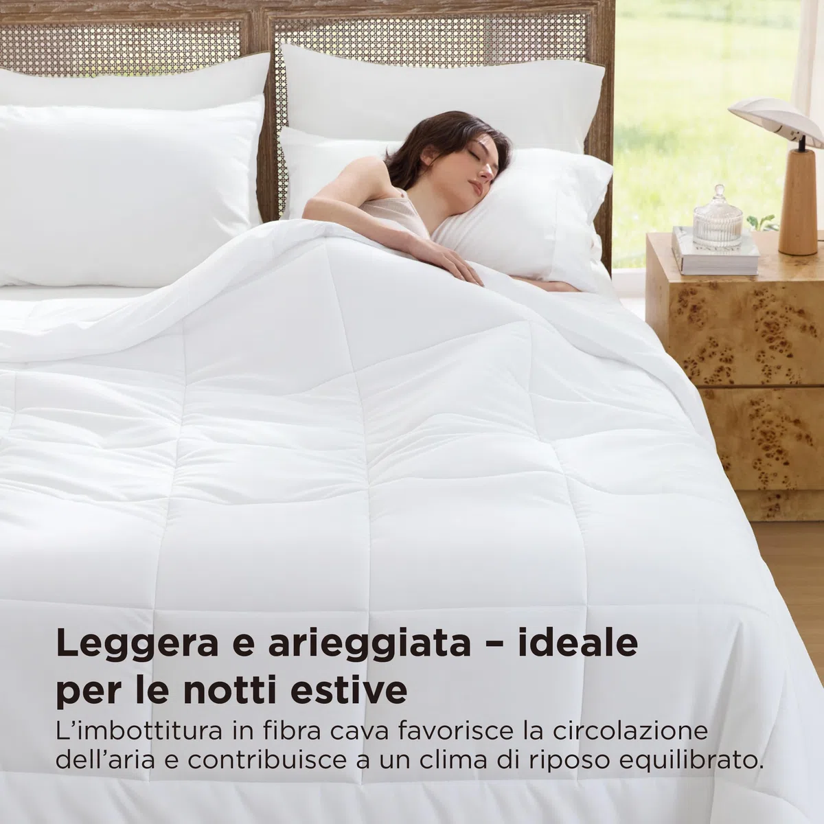 Bedsure Coperta Estiva 240x220 Coperta Leggera per Letto - Coperta 240x220 Morbida Sottile e Leggera per l'Estate, Microfibra Traspirante Trapunta Estiva OEKO-TEX per Allergici, Bianco