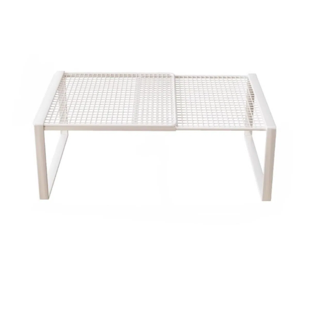 Generico Mensola Salvaspazio per Cucina, Organizer Espandibile per Mobili E Ripiani, Portaoggetti Regolabile per Utensili in Ferro Resistente,Adatto per cucina, bagno, ripostiglio, ufficio