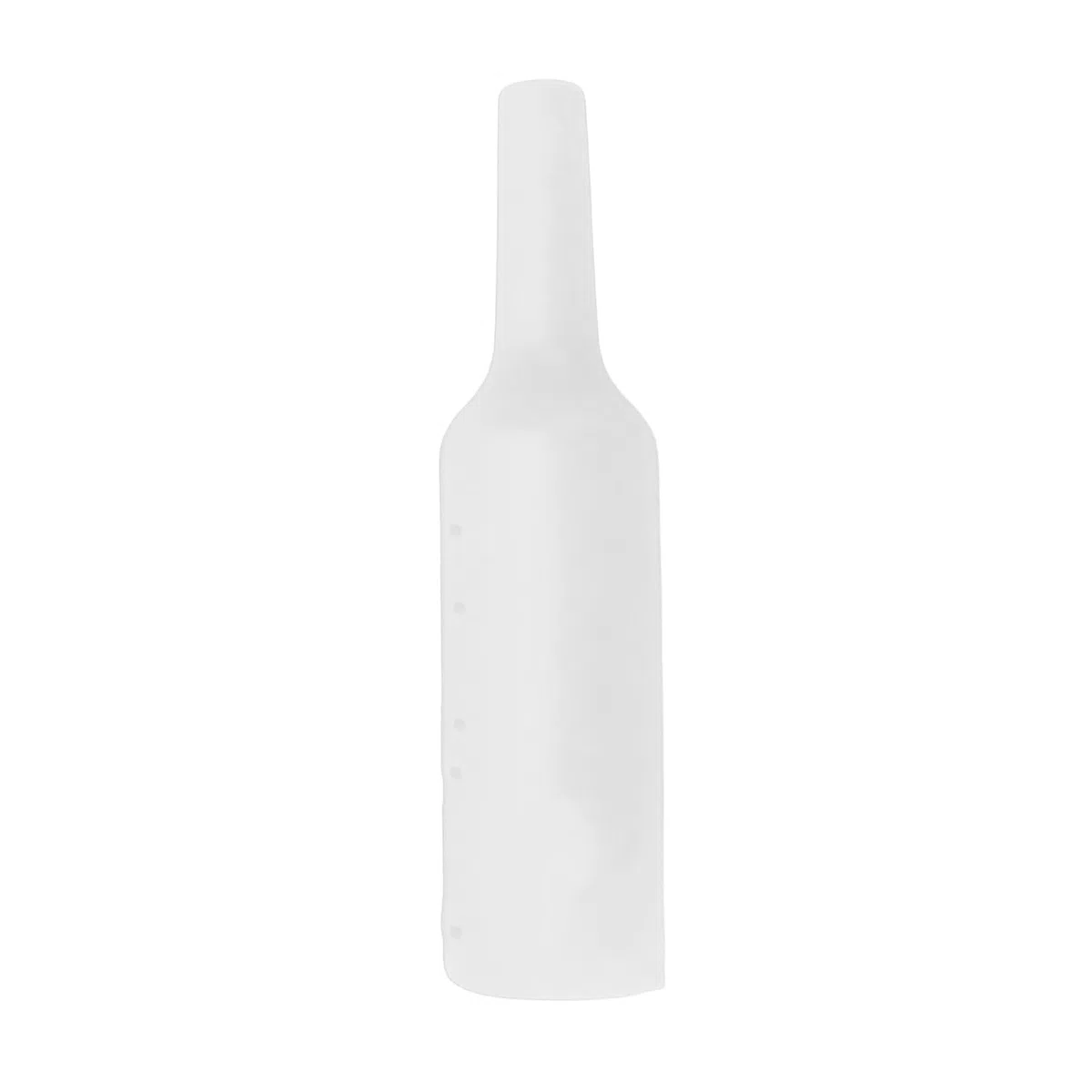 Omabeta Bottiglia da barista, comoda bottiglia resistente alle cadute, semplice pulizia in silicone, per allenamento (bianco)