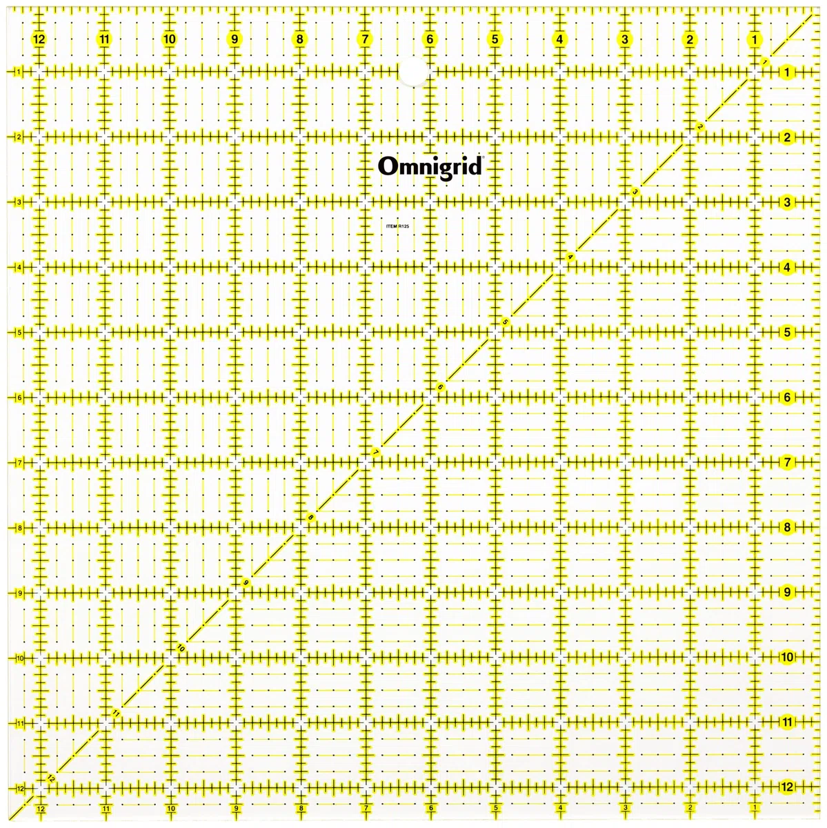 Omnigrid Quilter's Square-12-1/2"X12-1/2"