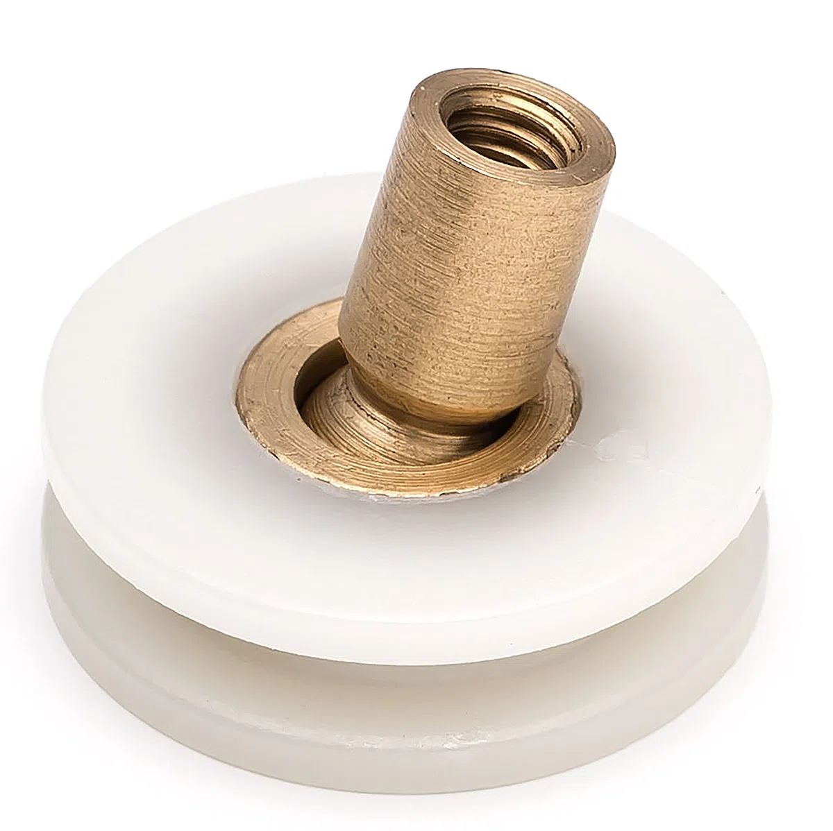 8 x porta doccia rulli V giunti a sfera, scanalato/ruote 20 mm diametro LW045