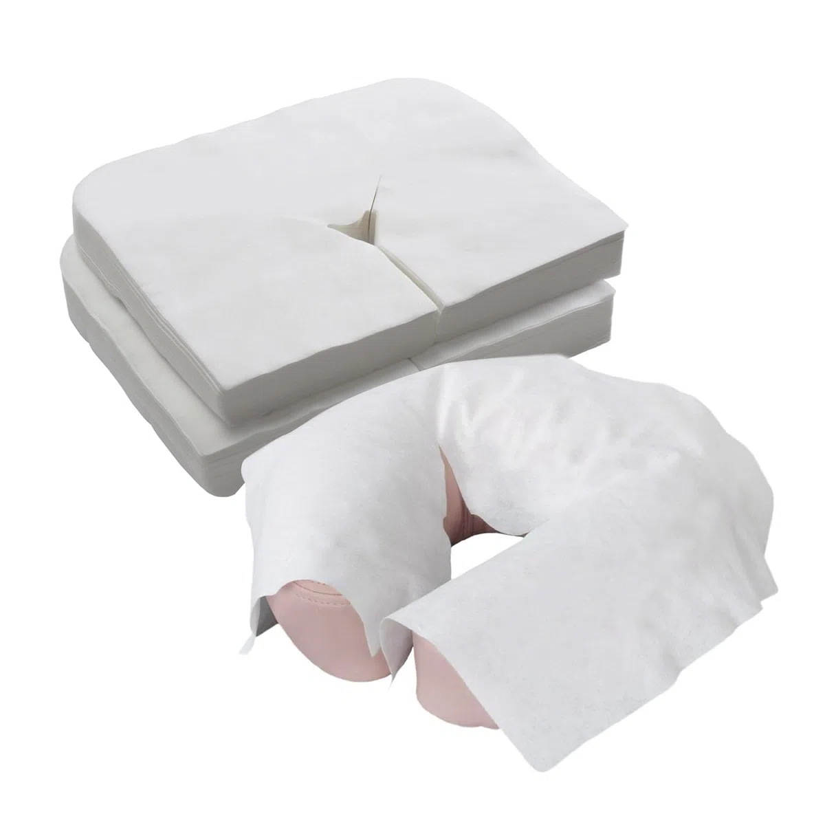 cuscinetti poggiatesta usa e getta, 100 pezzi per il supporto della testa del tavolo da massaggio 41cm x 31cm Adatto a tutti i tavoli da massaggio, panche da massaggio e tavoli terapeutici