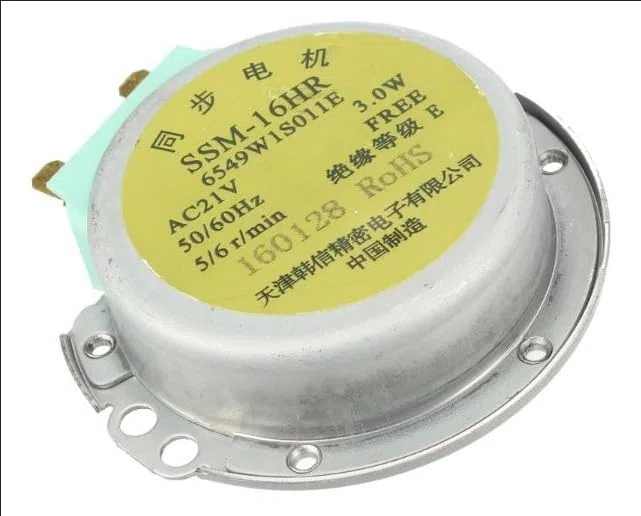 Motore sincrono per forno a microonde SSM-16HR 6549W1S011E AC 21V 3W 50/60Hz per forno a microonde LG Turntable Motor