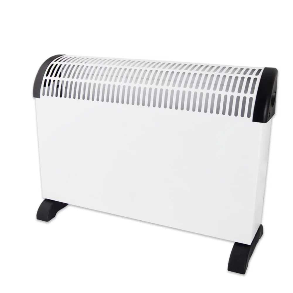 Stufetta elettrica da bagno Termoconvertitore 2000W – Basso consumo, 3 livelli di potenza, riscaldatore compatto portatile con protezione surriscaldamento e regolazione temperatura