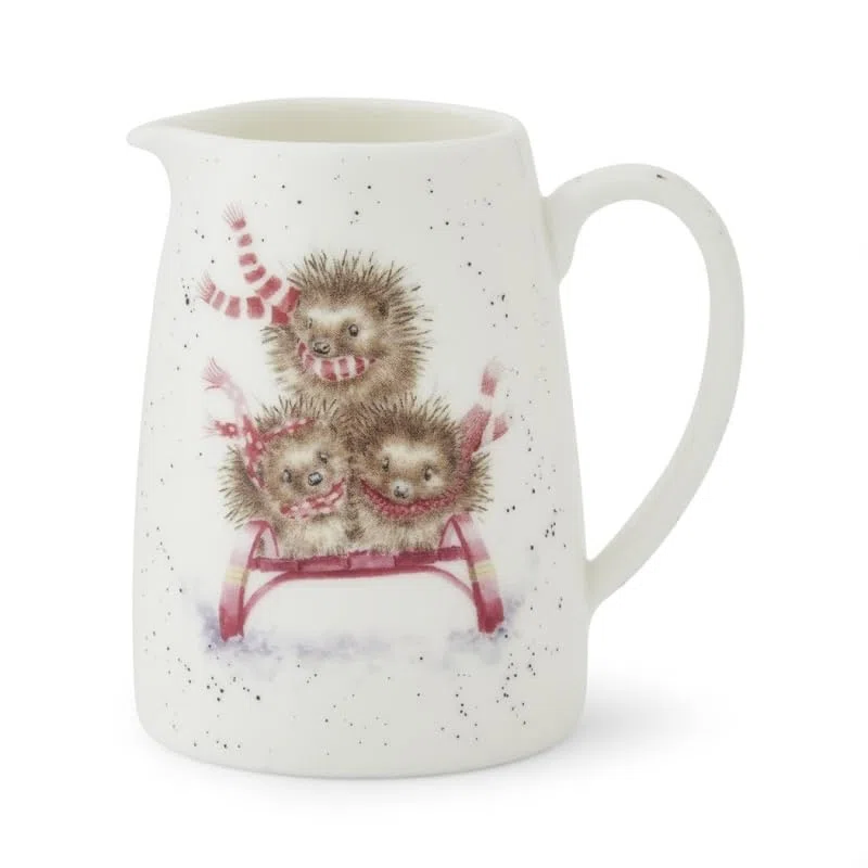 Wrendale Designs Sledgehogs Posy brocca
