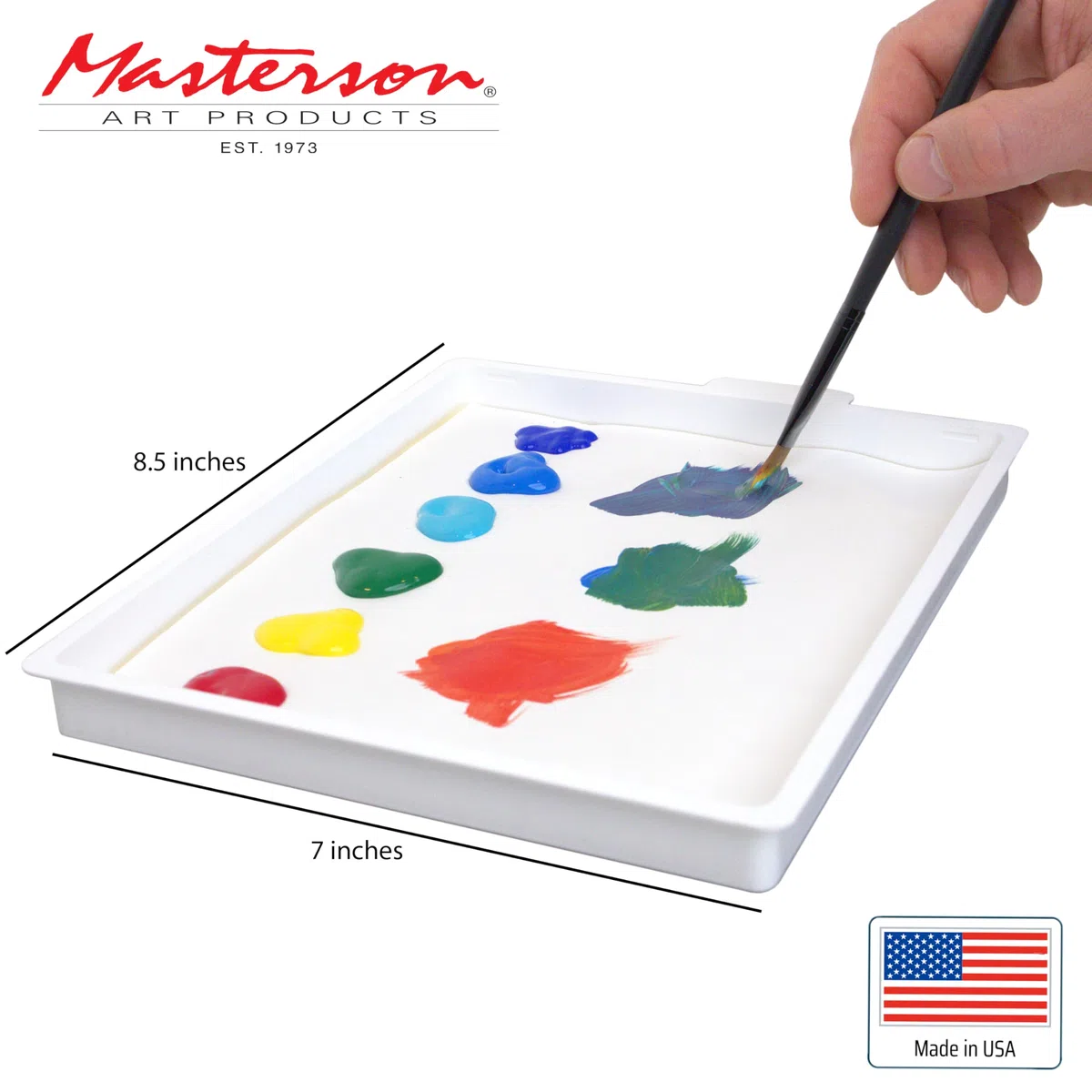 Masterson Handy Unique - Spugna e carta per pallet, colore: Bianco
