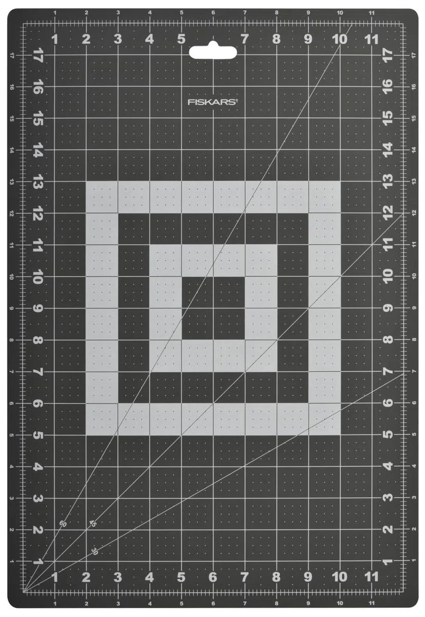 Fiskars Tappetino da taglio A3, 30 cm x 45 cm, Resistente al taglio, 1003894