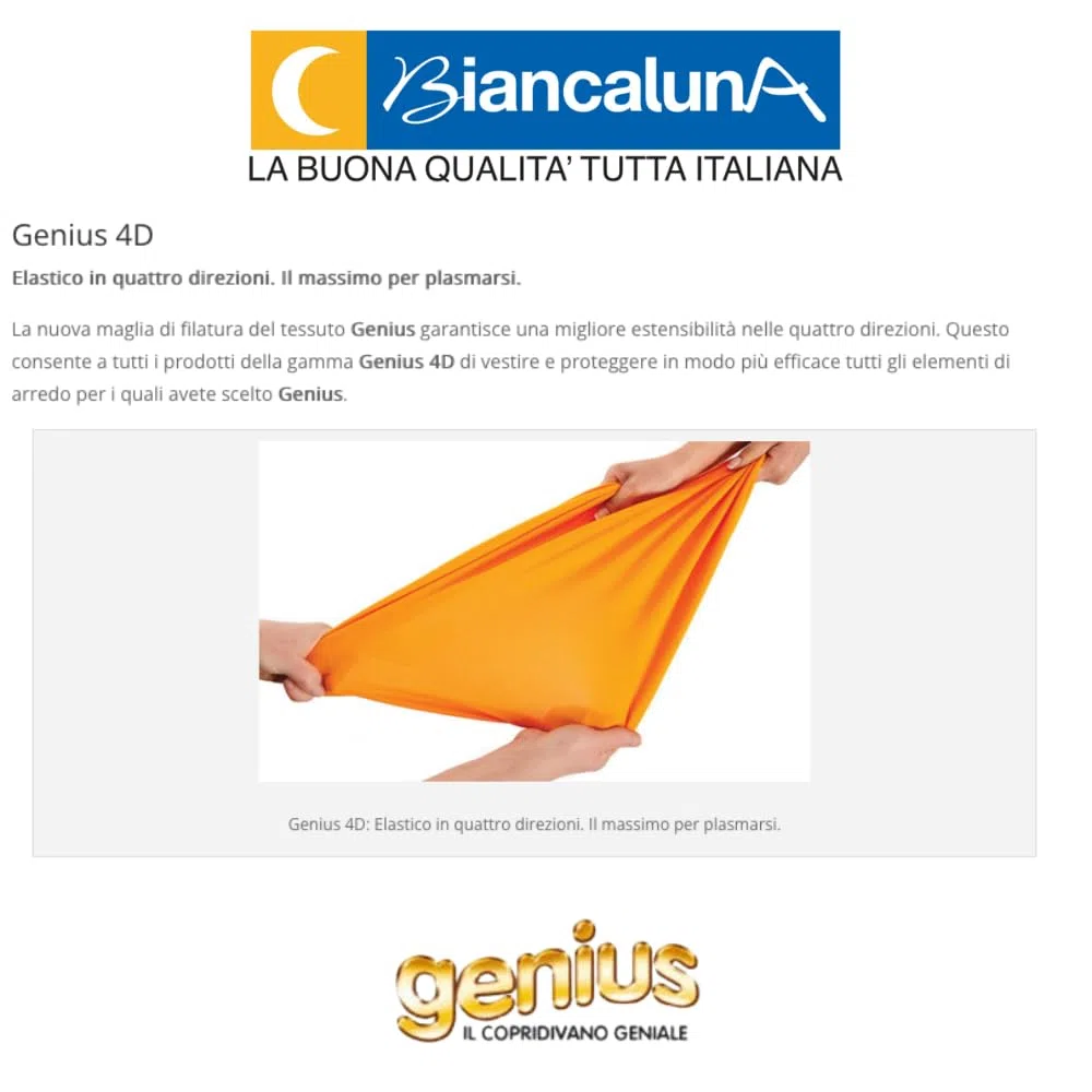 BIANCALUNA - Copripolotrona elastico Genius Lounge reclinabili Anti Macchia - 1 posto da 65 a 110 cm Copridivano tinta unita Made in Italy - Tortora