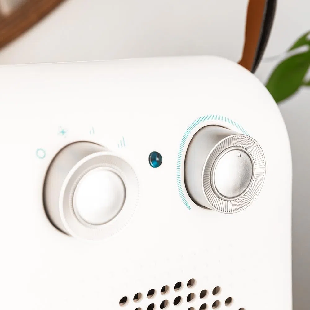 Cecotec Termoventilatore ReadyWarm 2050 Max Dual White. 2000 W, 2 Livelli di Potenza, 3 Modalità di Funzionamento (Cool/Warm/Hot), Leggero, Manuale, Silenzioso, Spegnimento Automatico