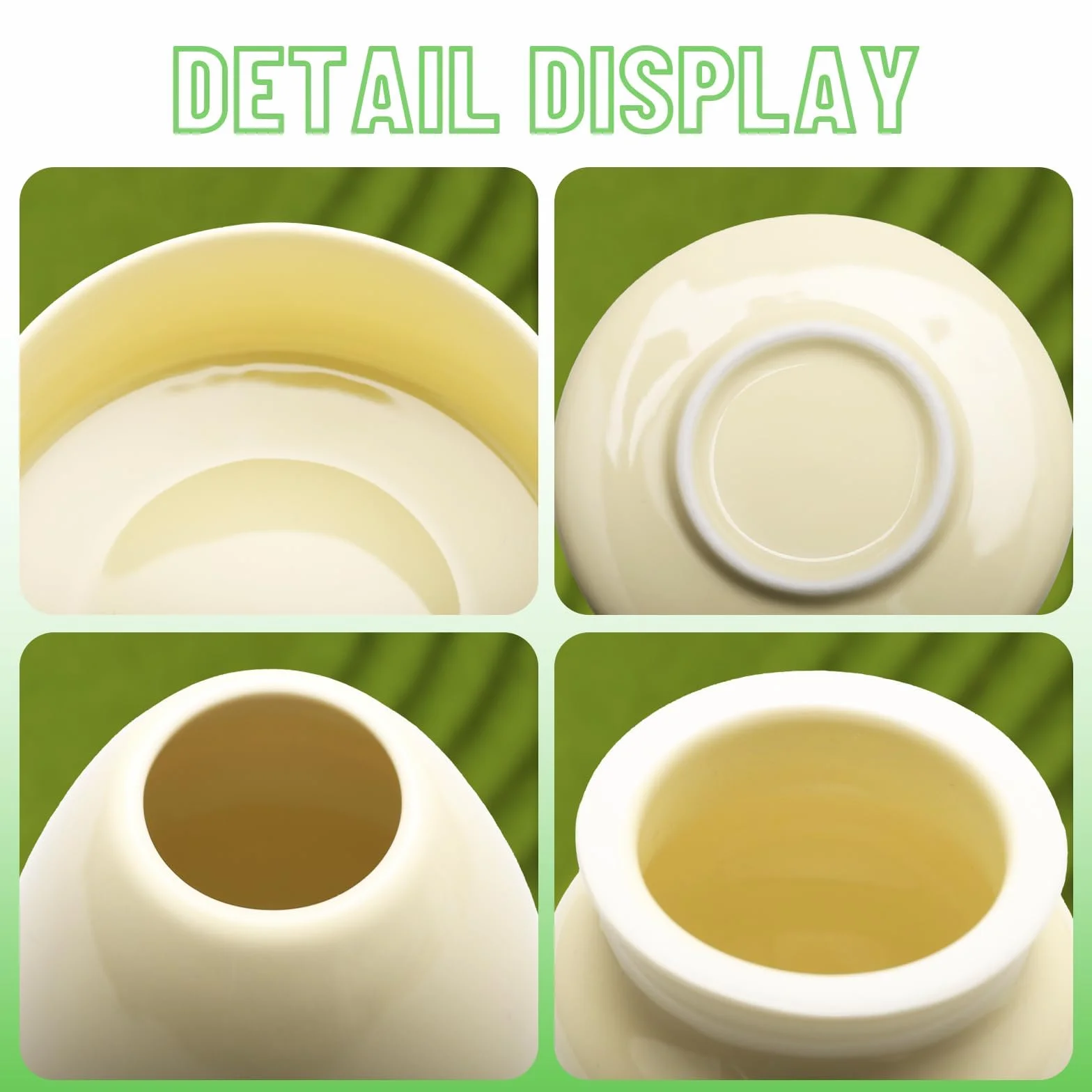 Set Matcha 8 Pezzi Set Tè Matcha con Frusta in Bambù Chasen, Ciotola Matcha, Setaccio e Cucchiaino – Kit Matcha Giapponese per Principianti, Set Accessori Premium Matcha (Giallo Latte)