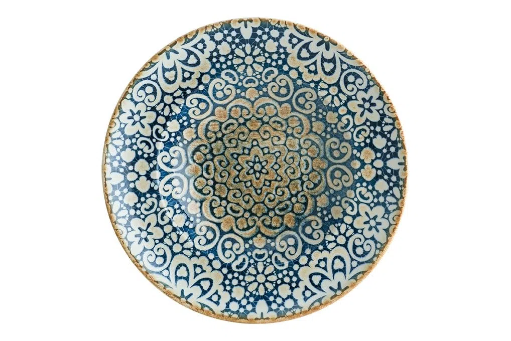 Bonna Piatto di pasta - Alhambra - Porcellana - 24 cm (400cc) - set di 2