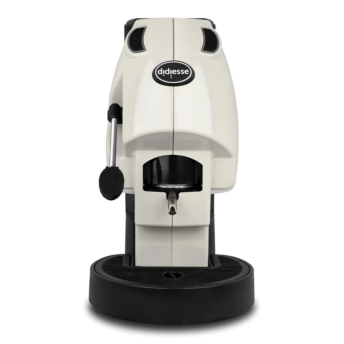 Didiesse – Macchina da Caffè con Cialde - Modello Baby Frog Macchinetta a Cialde – Compatta 450W - con Funzione Stand-by e Serbatoio da 1.5L (Avorio)