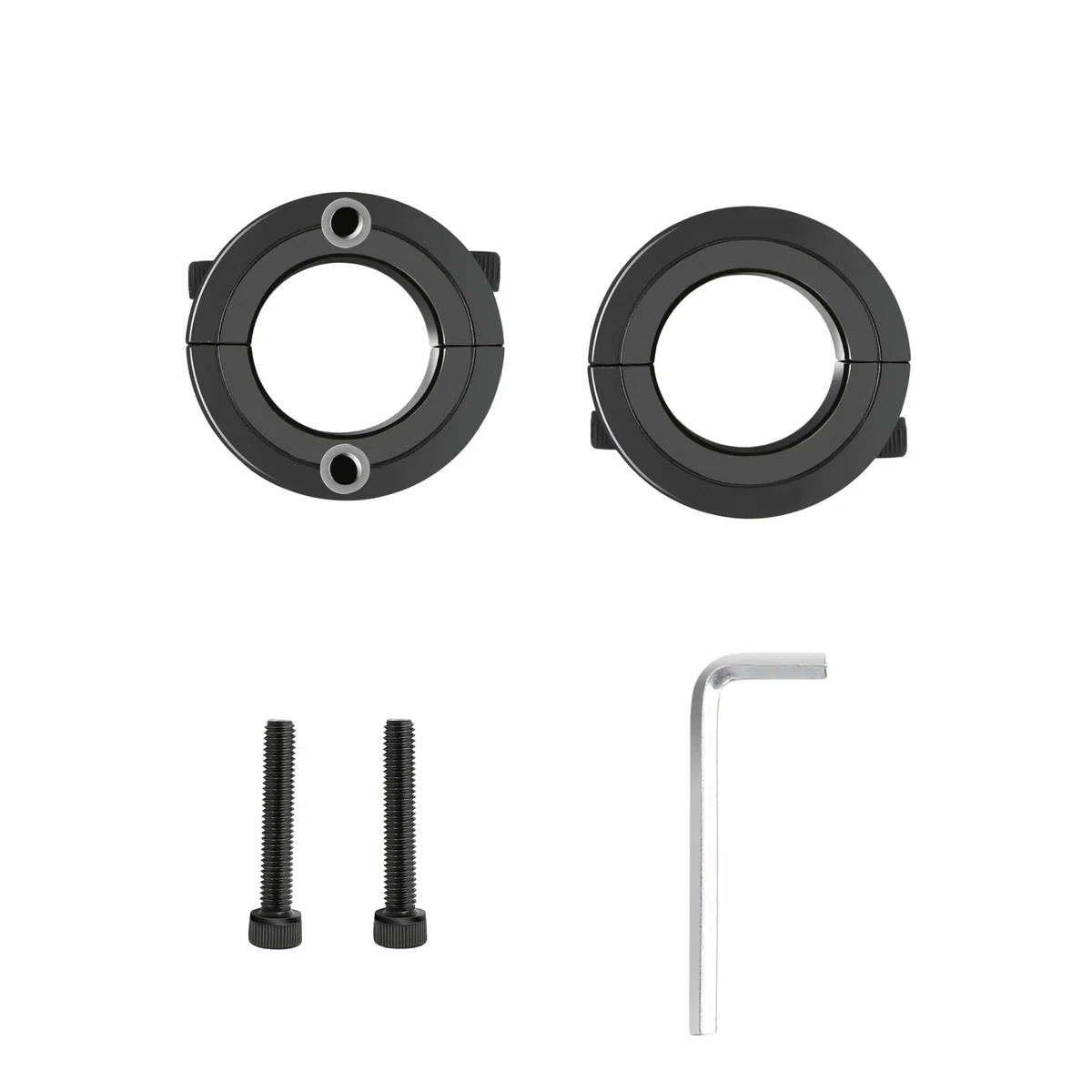 Set di 2 morsetti di fissaggio per sedia da ufficio affondante, set di strumenti per la rimozione del cilindro di sollevamento a gas, 28 mm, in acciaio inox, kit di risparmio per sedia