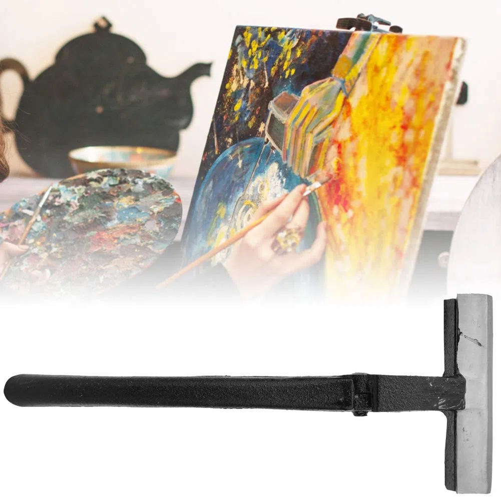 Pinza per allungare la tela, strumento per allungare, ghisa per pittura a olio