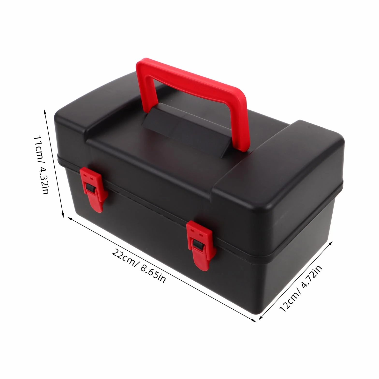 Gyro Organizer contenitore con manico in plastica leggera Battling Top custodia per scomparti separati protegge gli accessori, scatola giocattolo portatile per viaggi e