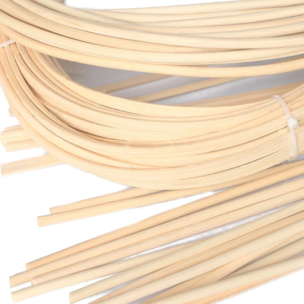 4mm Naturale Rattan Intreccio Rotolo per Sedia Mobili, 250g Naturale Rattan Materiale di Riparazione in Striscia per Cesti, Canne Riparazione Intrecciare in vimini per Sedie Panchina da Giardino(4mm/2