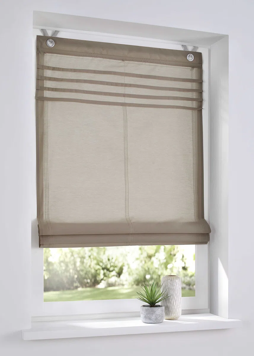 Kutti Tenda a Pacchetto Kessy Biese Natura con Occhielli 45 * 140 cm