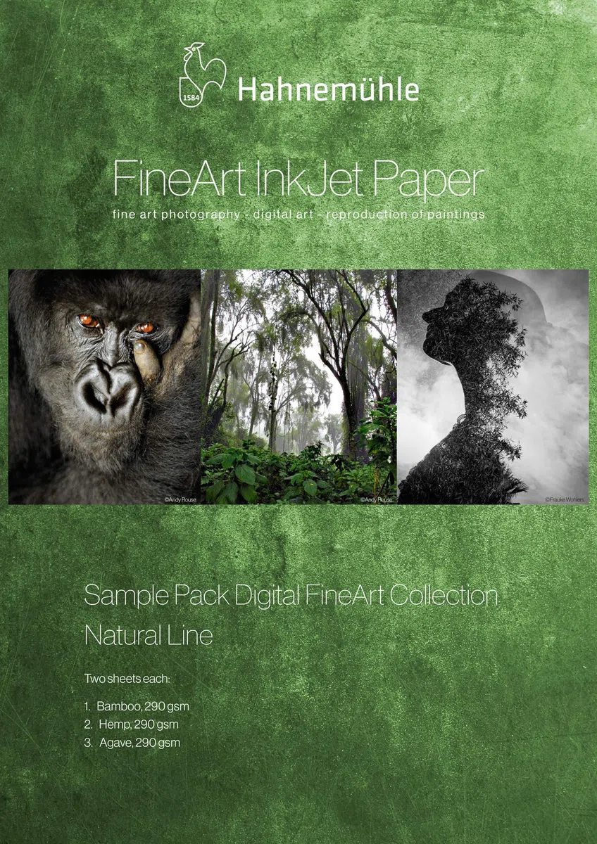 Hahnemuhle FineArt Natural Line pack test A4