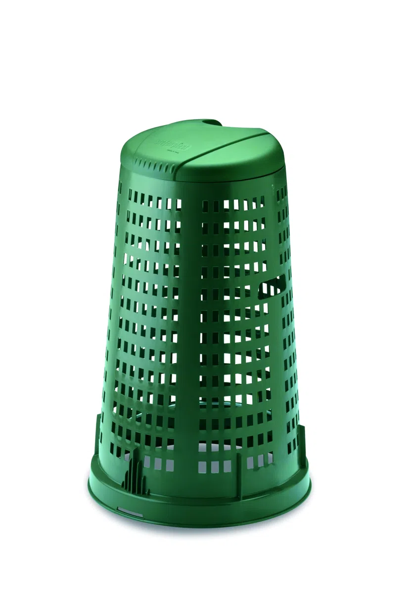 Stefanplast Trespolo Lt100 Sacchi per Spazzatura E Riordino, Verde, cm 58x58x 90 h