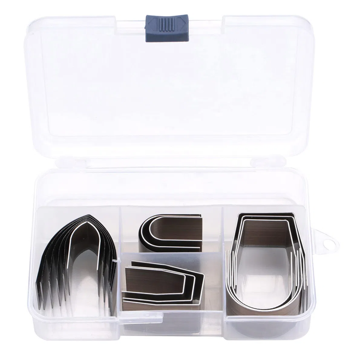 18pcs in lega di alluminio universale in pelle artigianale foro cutter vuoto impronta Punch Set Kit strumenti di punzonatura in pelle fai da te
