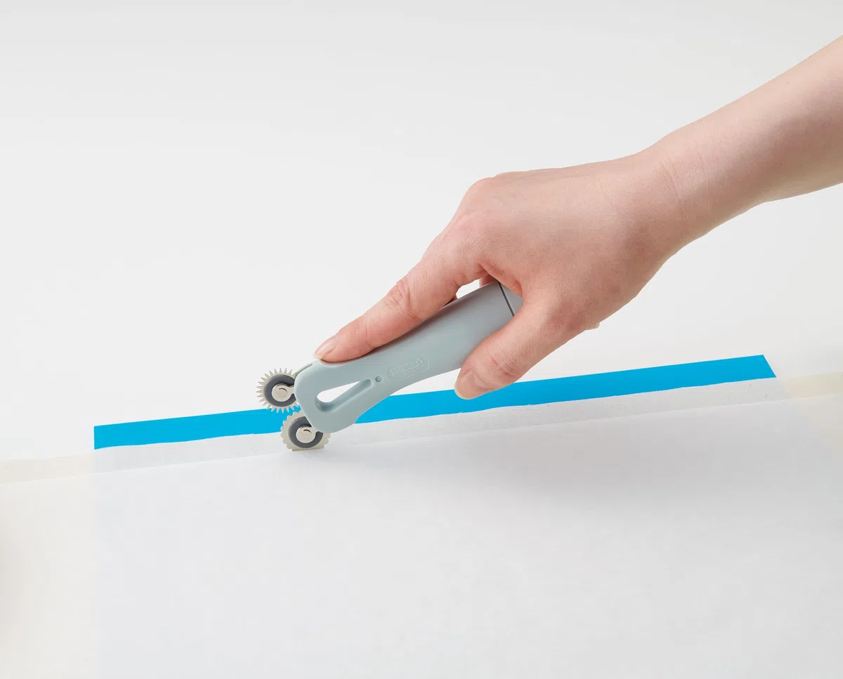 clover Grip Fit Triple Tracing Wheel, Blu