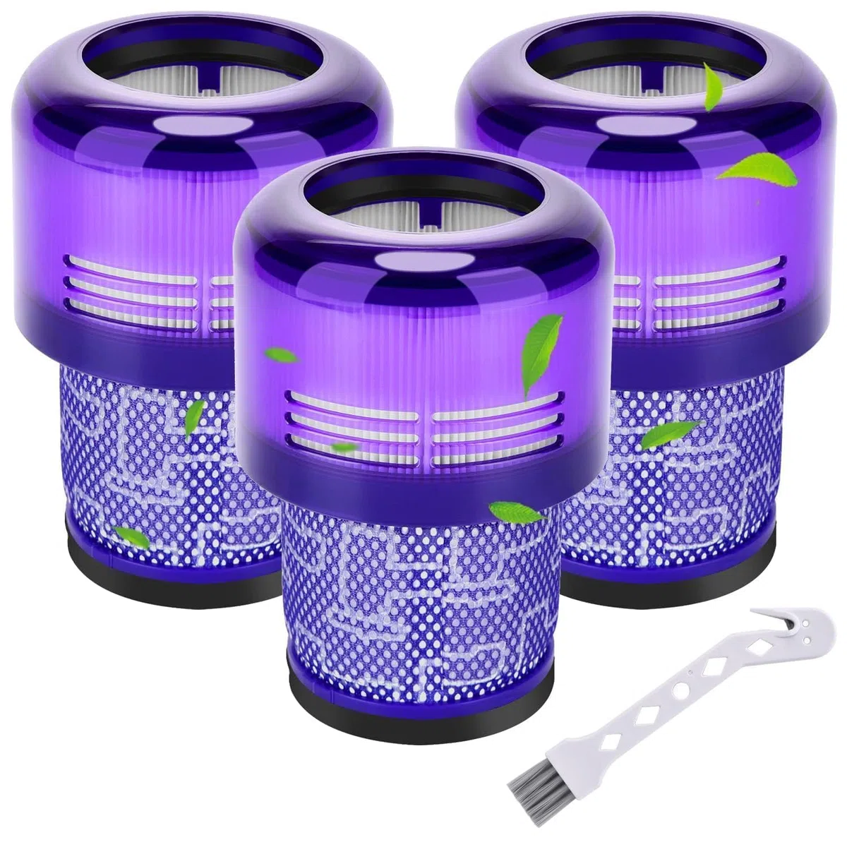 Rebirthcare Filtro di Ricambio per Dyson V11 SV14 SV17 SV22, Filtro Lavabile per Dyson V11 SV14 Cyclone Animal Absolute Total Clean Aspirapolvere Parti di Ricambio, Sostituire DY-970013-02 & 97001302