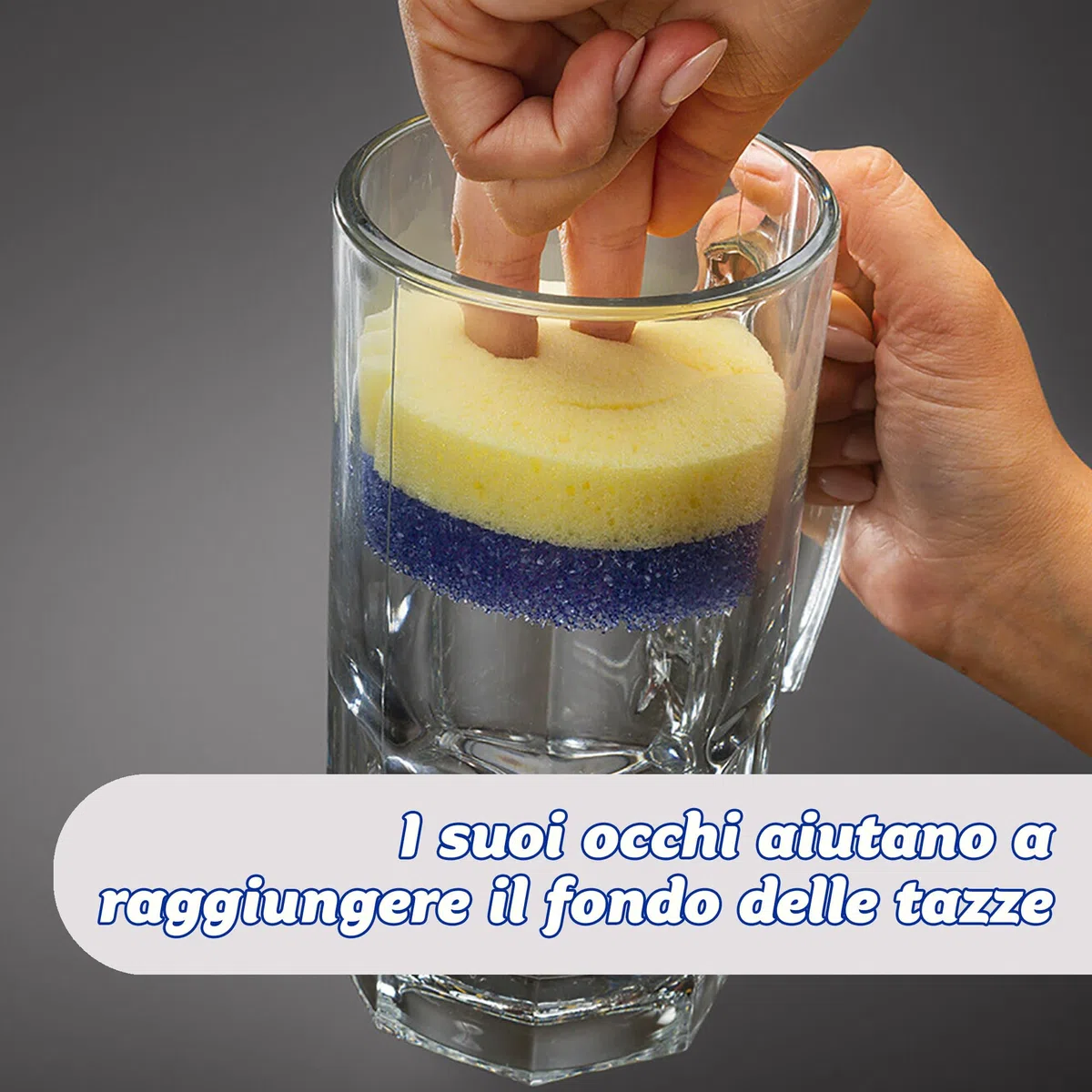 Scrub Daddy Scrub Mommy, Spugna Abrasiva Cucina su Due Lati, Alternativa Prodotti Cucina ai Panni Non Graffiati, Spugna Faccina Sorridente per Lavello, Bagno e Doccia, FlexTexture, Assortita, 4 pz