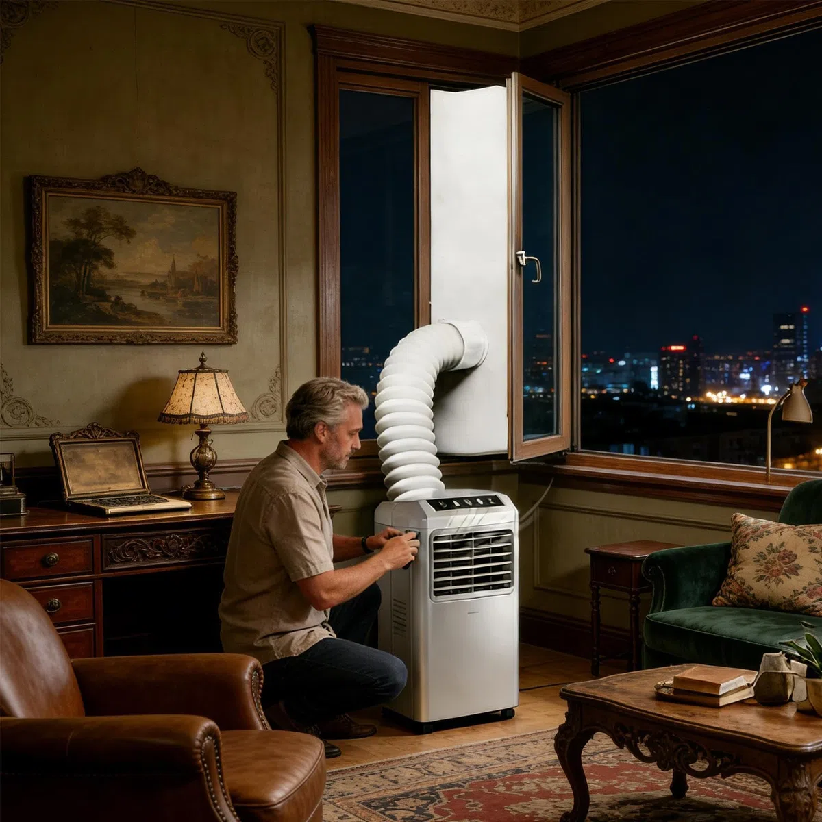 Kit Guarnizione Finestra per Condizionatore Portatile - 400CM Guarnizione Finestra AC Resistente al Calore per Climatizzatore Mobile e Asciugatrice | Guardìa Blocco Sfiato HVAC Universale