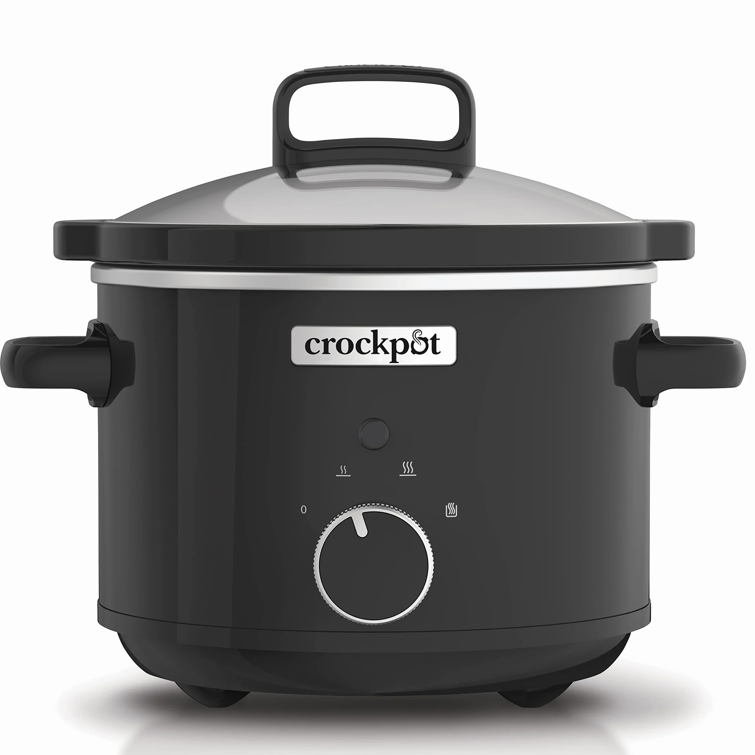 Crock-Pot CSC046 Slow Cooker, Removable Easy-Clean Ceramic Bowl, 2,4 litri (1-2 People), Black