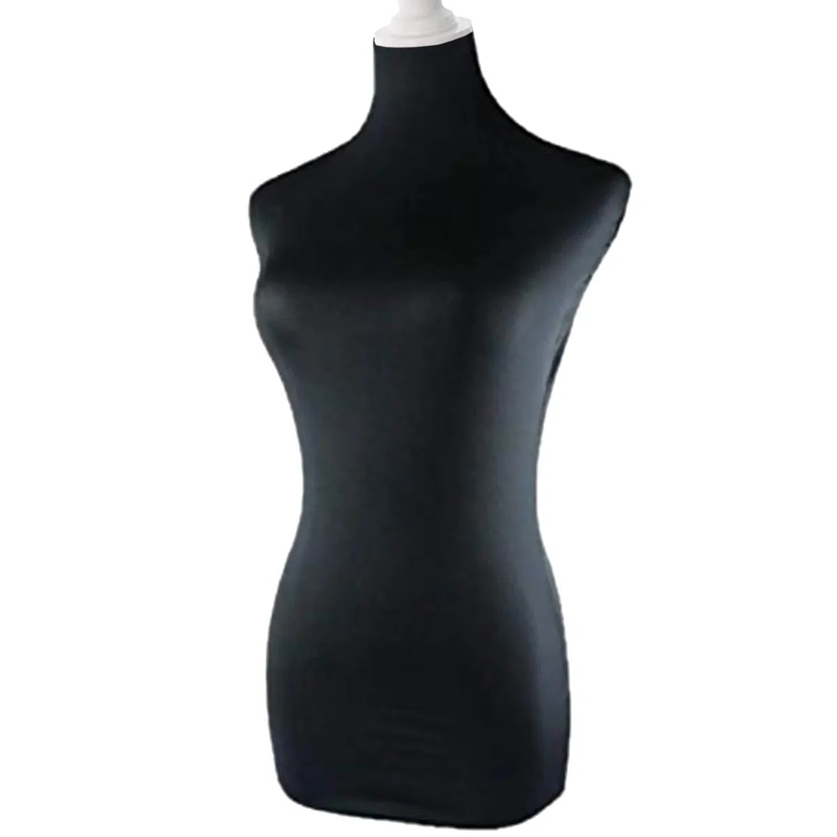 NAVAdeal Superba copertura in tessuto Lycra nera, perfetta per manichino a forma di manichino (manichino non incluso)