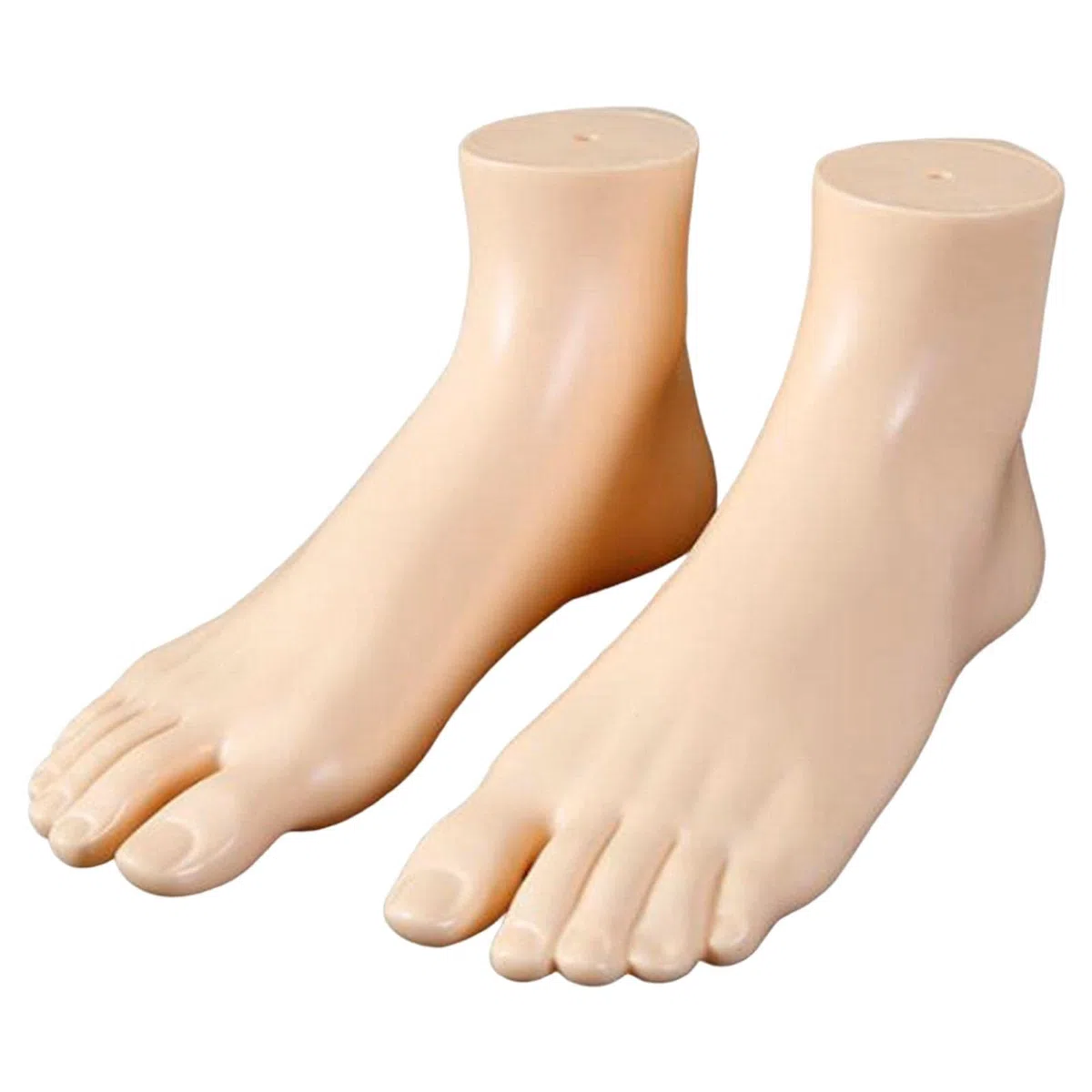 perfk Una manichino Piedi manichino Braccialetto alla Caviglia Piede Scarpe da Donna Piedi Modello e Destro per Catena Caviglia, Normale