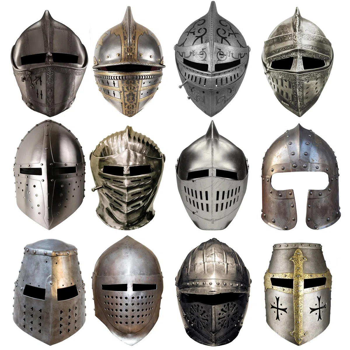 Aoriher 24 Pezzi Maschere di Carta da Cavaliere Medievale Maschera di Elmo da Cavaliere Medievale con Elastici per Cosplay Travestimenti Feste di Halloween Accessori per Costumi da Cavaliere