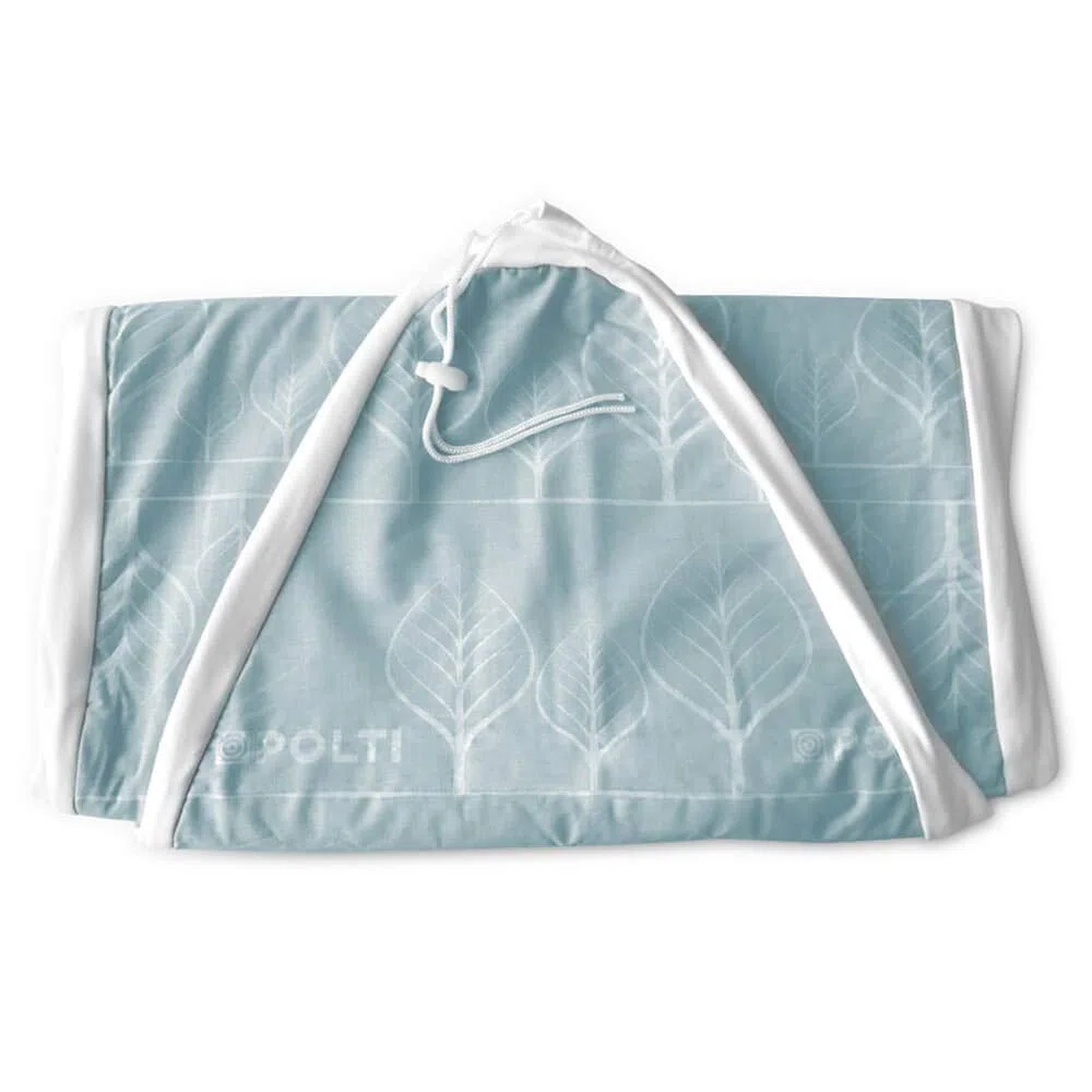 Polti PAEU0339 Telo Asse da Stiro XL, in Cotone, Dimensioni 126 x 50,5 cm, Bianco e Grigio
