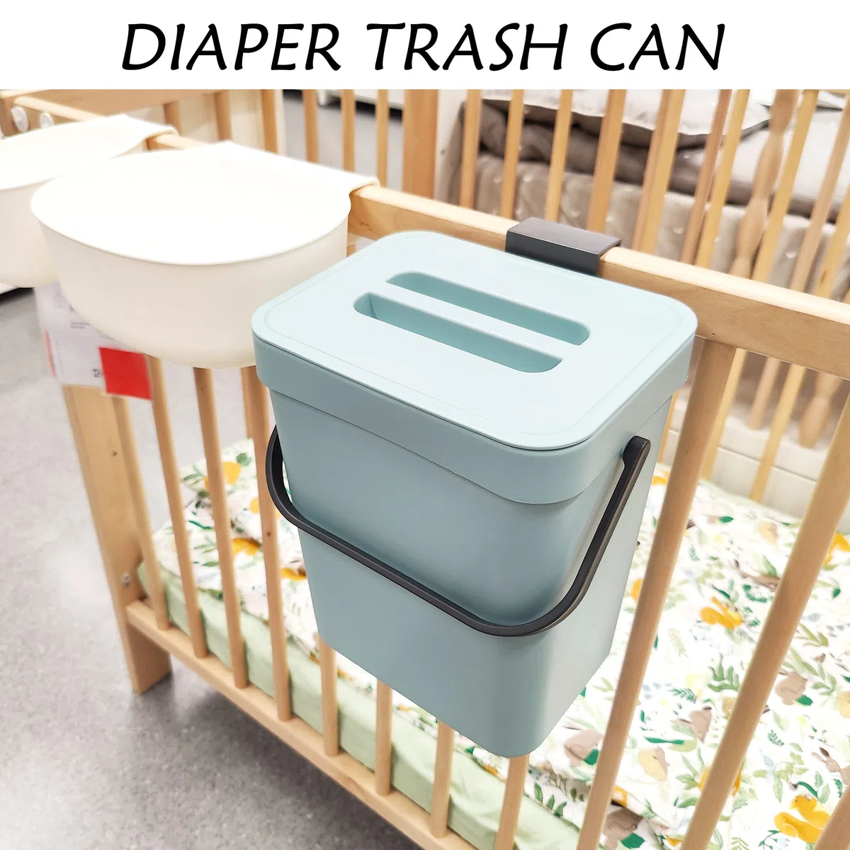 stonespace Pattumiera per compost da cucina sigillata, secchio per compost montabile, cestino da appendere per cucina, 5 l, blu