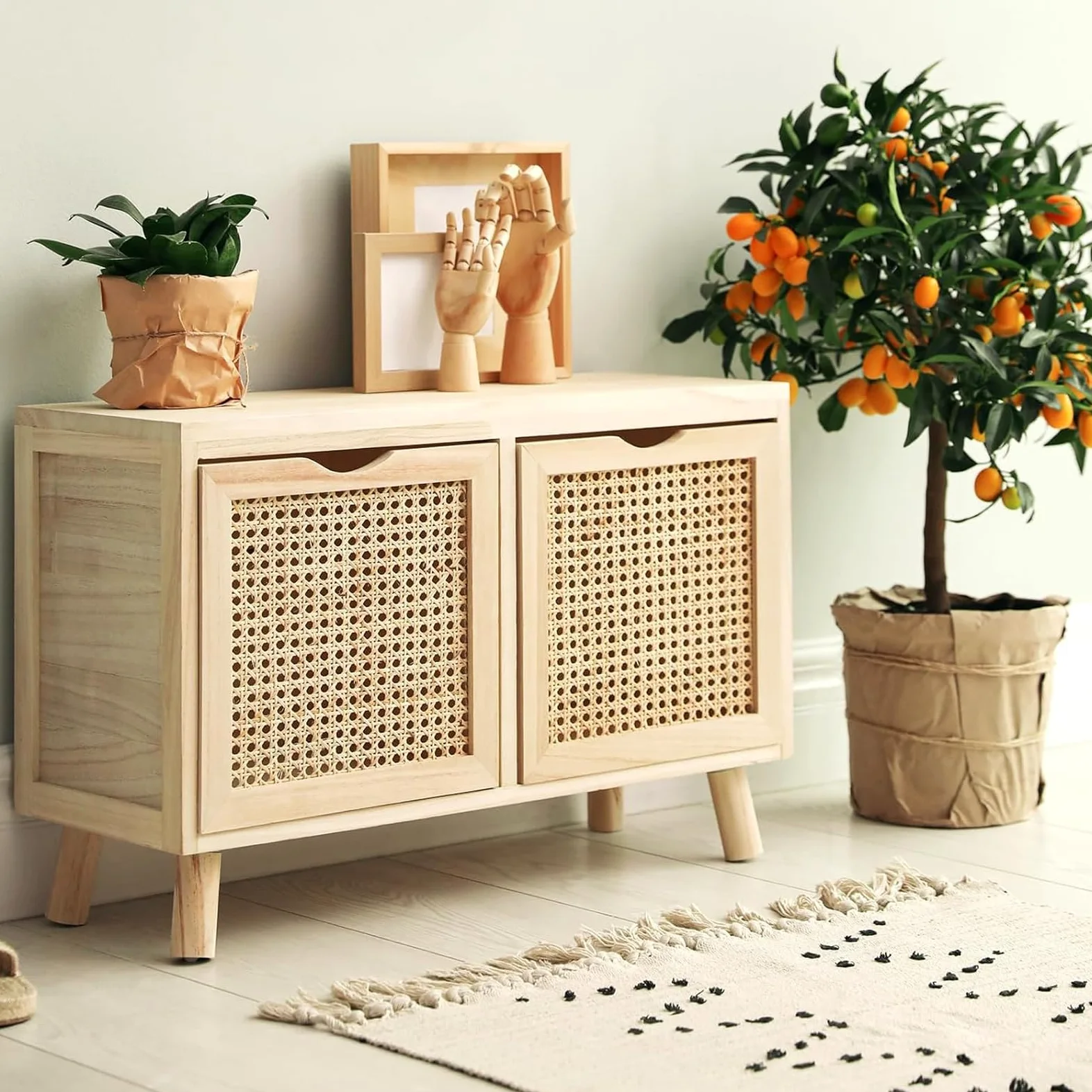 Rattan Rotolo PE 40x150 CM Paglia di Vienna per Sedie Fatto a Mano Fettuccia Rattan Artigianato Fai da Te Fettuccia in Ratta per Mobili, Cestini, Sottobicchieri, Sedie
