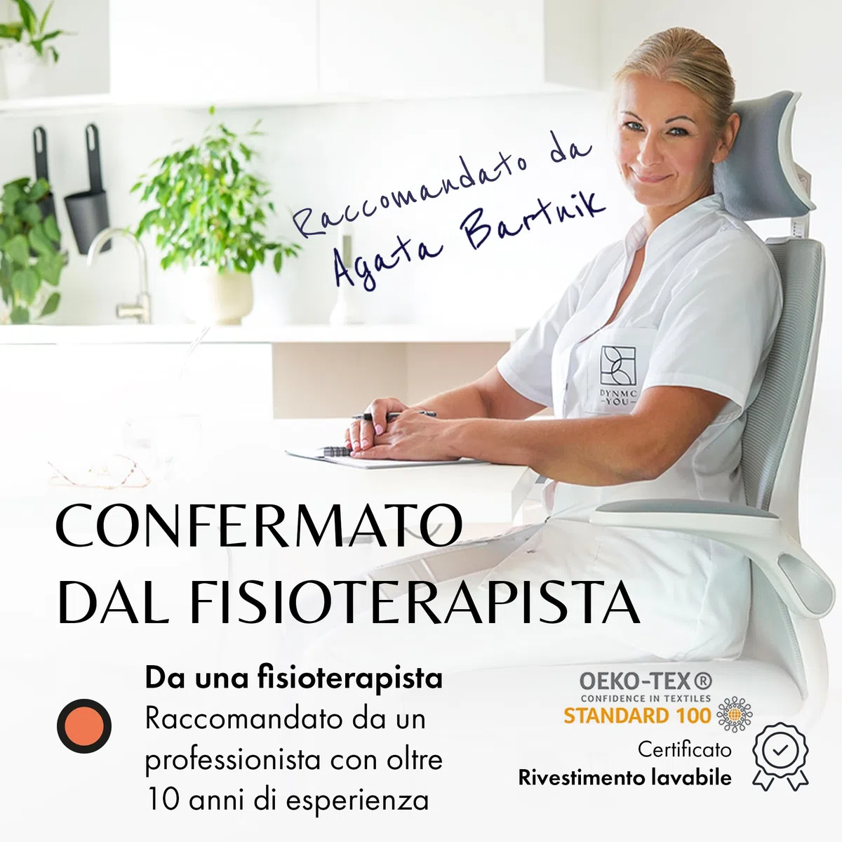 DYNMC you Confortevole Cuscino per Ginocchia Dormire, Cuscino per Gravidanza - Durezza Media, in Memory Foam, Rivestimento Morbido OEKO-TEX - Cuscino per Gambe Premium, Cuscino Lombare by, Grigio