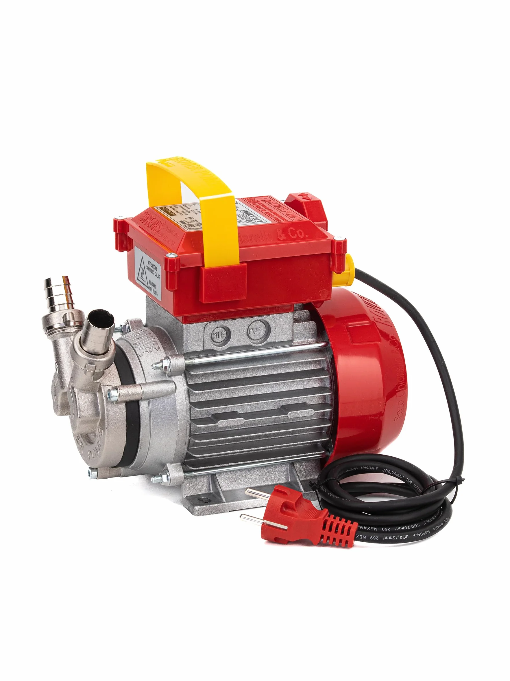 POMPA ELETTRICA TRAVASO liquidi caldi e birra max 95°C ROVER POMPE "NOVAX B 20"
