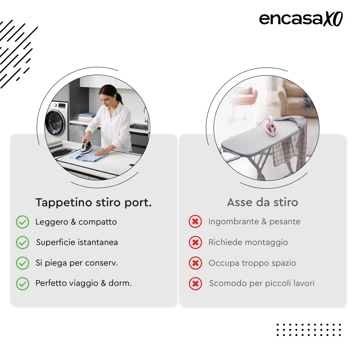 Encasa XO Ironing Mat/Pad - Argento metallico (grande 70x50 cm) con 5 mm di imbottitura in schiuma e ferro da stiro in silicone per la pressatura a vapore su tavolo o letto