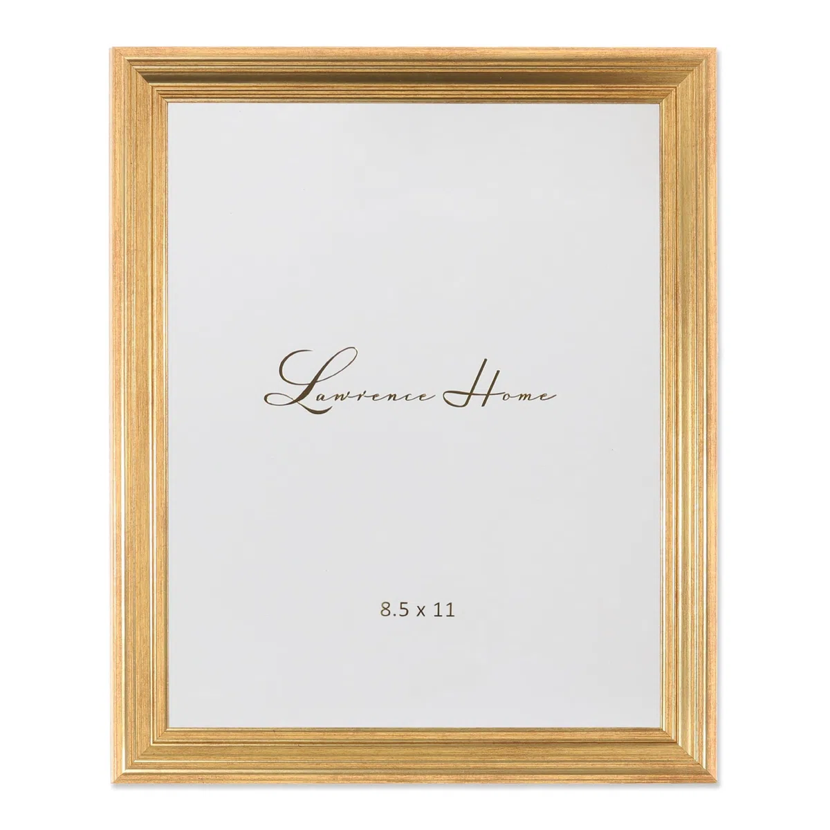 Lawrence Frames 8.5 x 11 Sutter Cornice Oro Brunito