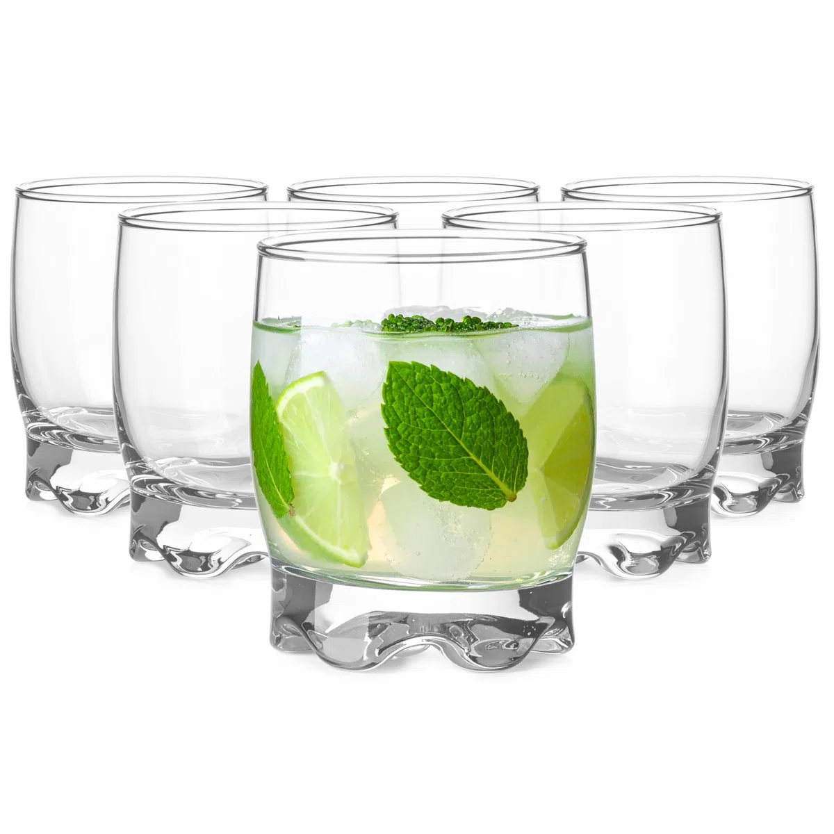 Glasmark Krosno - Set di 6 bicchieri da cocktail da 0,25 litri, lavabili in lavastoviglie, 6 x 250 ml
