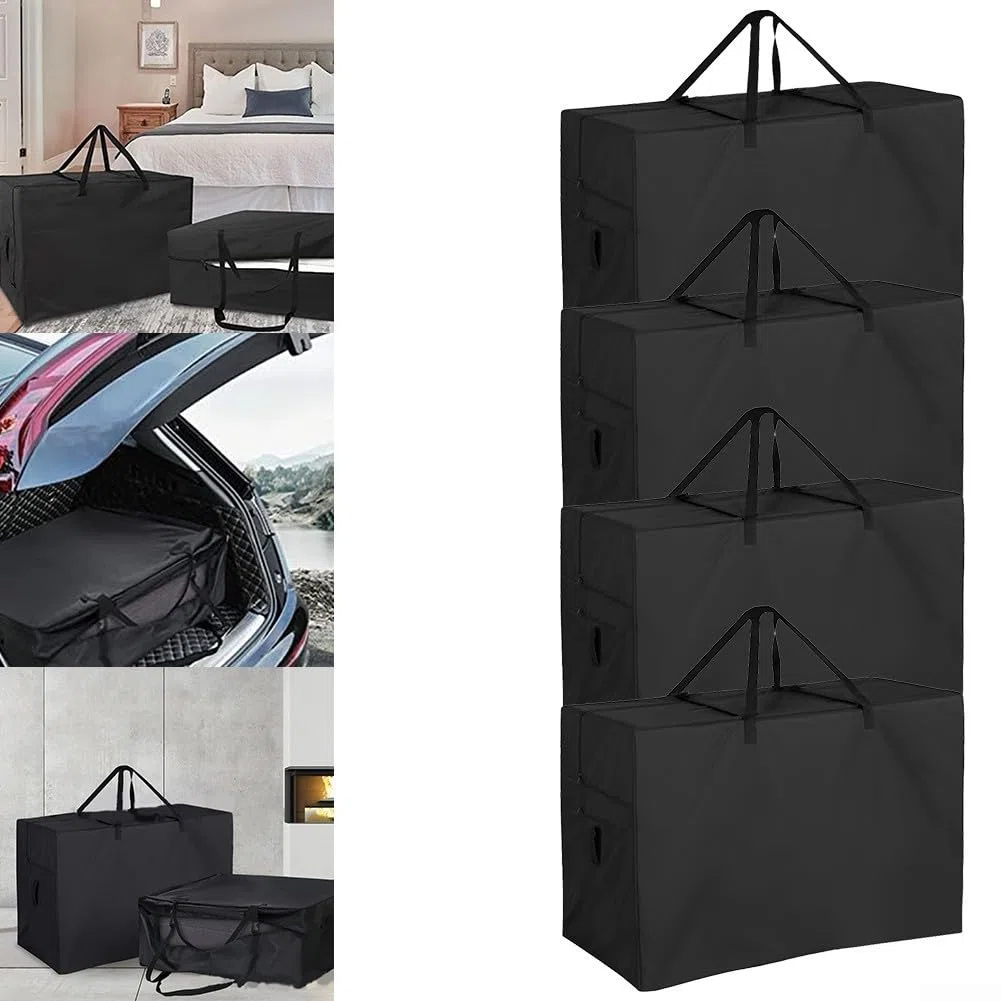 Custodia per materasso pieghevole in tessuto Oxford 420D, antietà, impermeabile, con chiusura per uso domestico (102 x 46 x 71 cm)