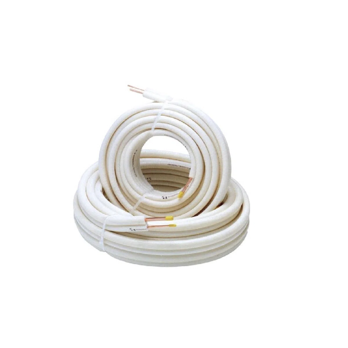 BRICOQUI Tubi in rame kit impianti condizionamento 25 m rame 25m Ø1/4"+ 25 m Ø3/8 totali 50 m climatizzatore refrigerazione
