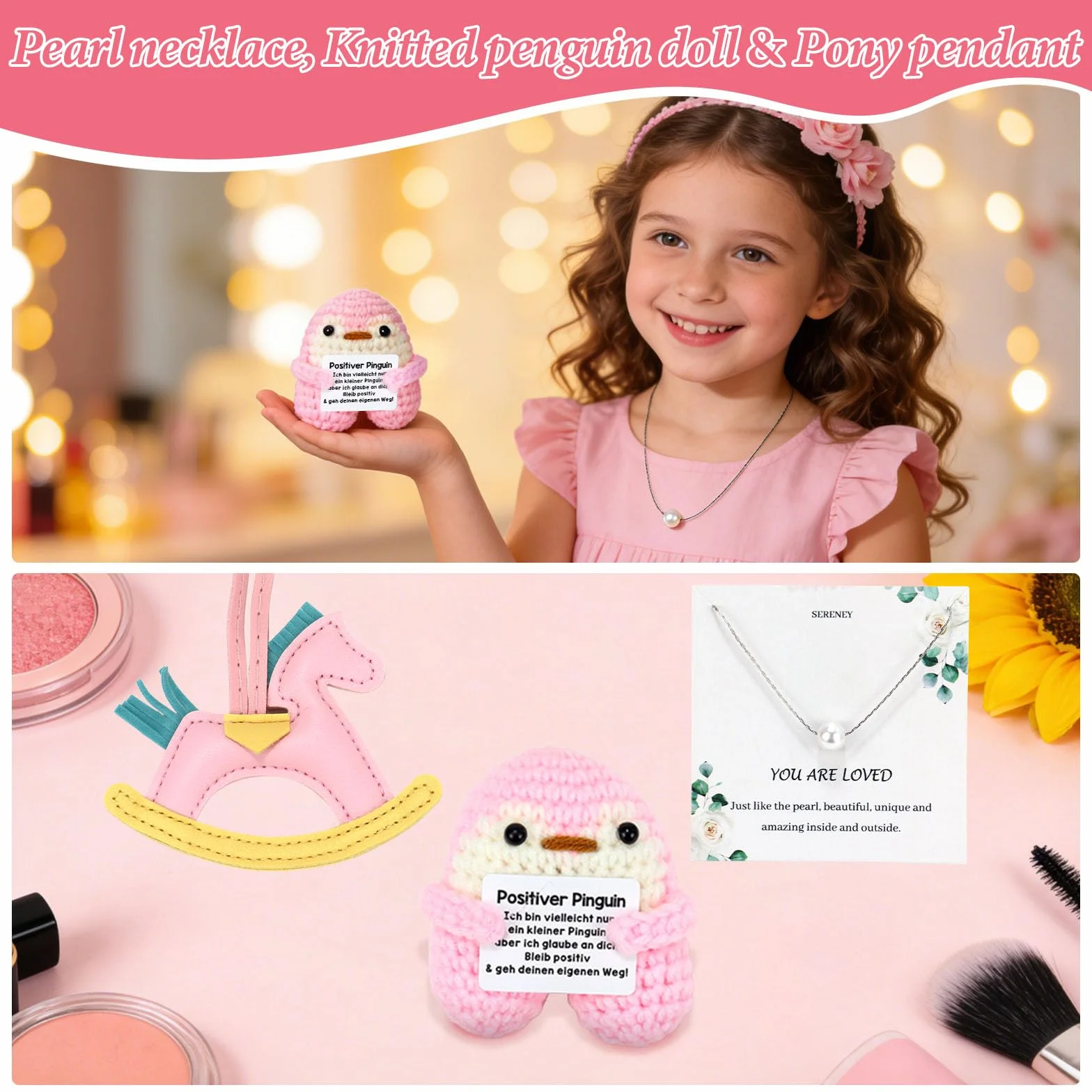Regalo per Ragazze di 9, 10, 11, 12, 13, 14, 15 Anni, Regalo Compleanno o San Valentino, Idea Regalo per Migliore Amica, Sorella o Collega, Set Regali Donna e Bambina